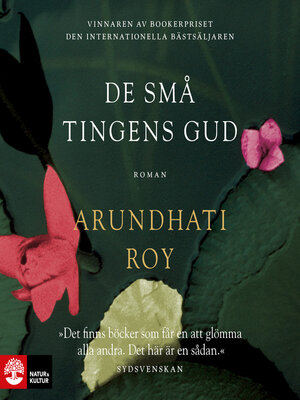 cover image of De små tingens gud